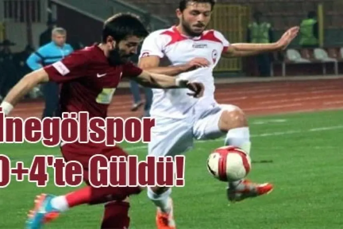 İnegölspor 90+4'te Güldü!