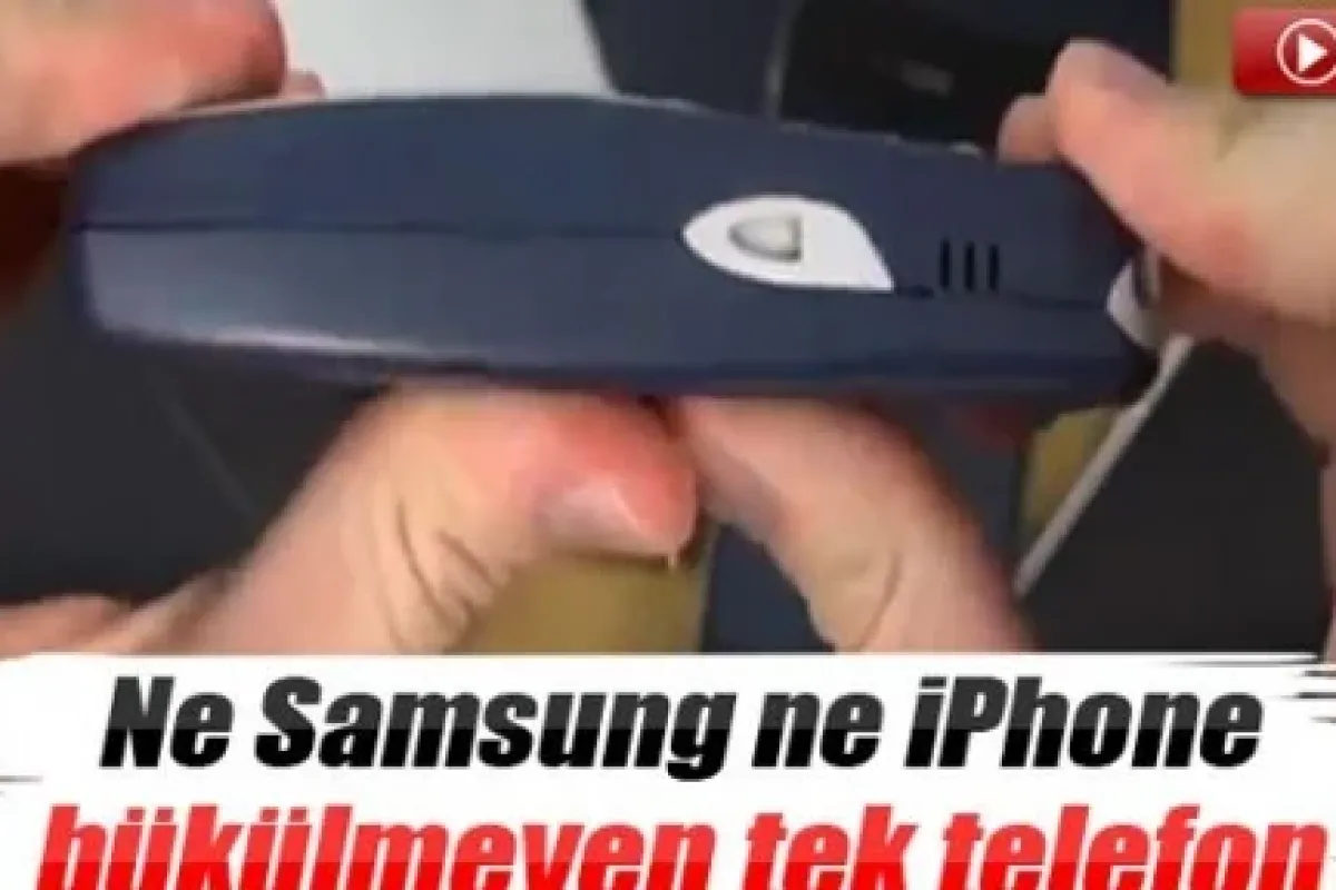 İşte Bükülmeyen Tek Telefon