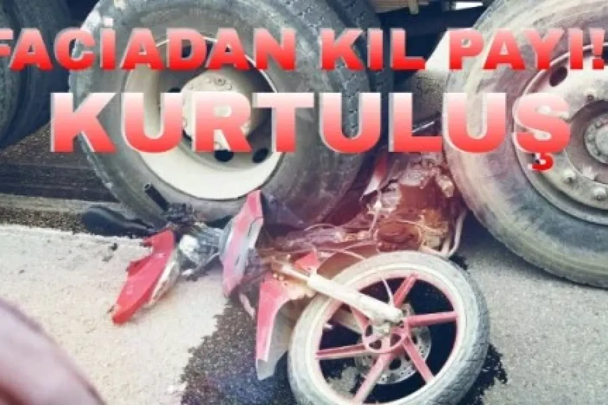 İnegöl'de faciadan kıl payı kurtuluş!