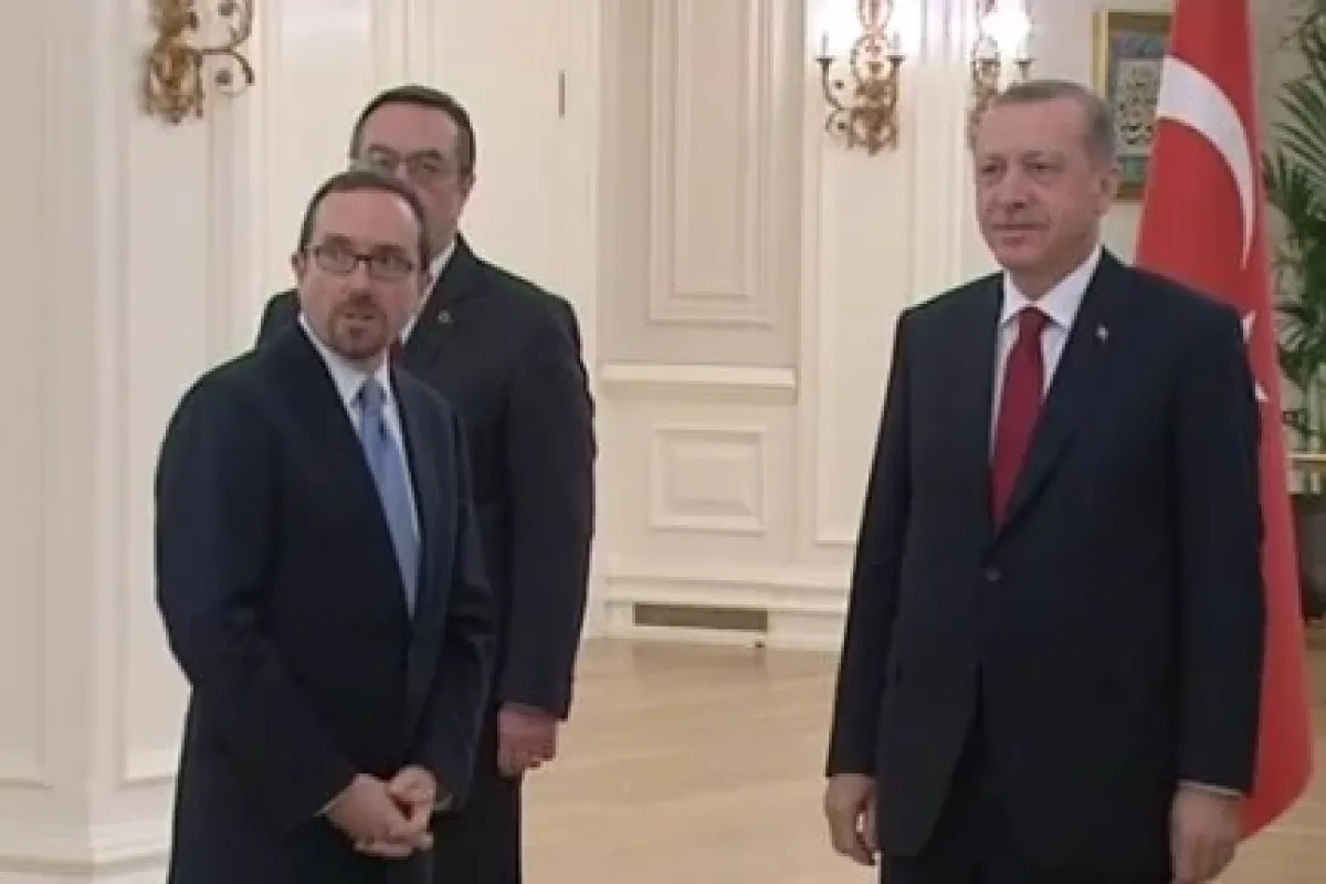 Abd Büyükelçisi: "sayın Cumhurbaşkanım çok Memnun Oldum"