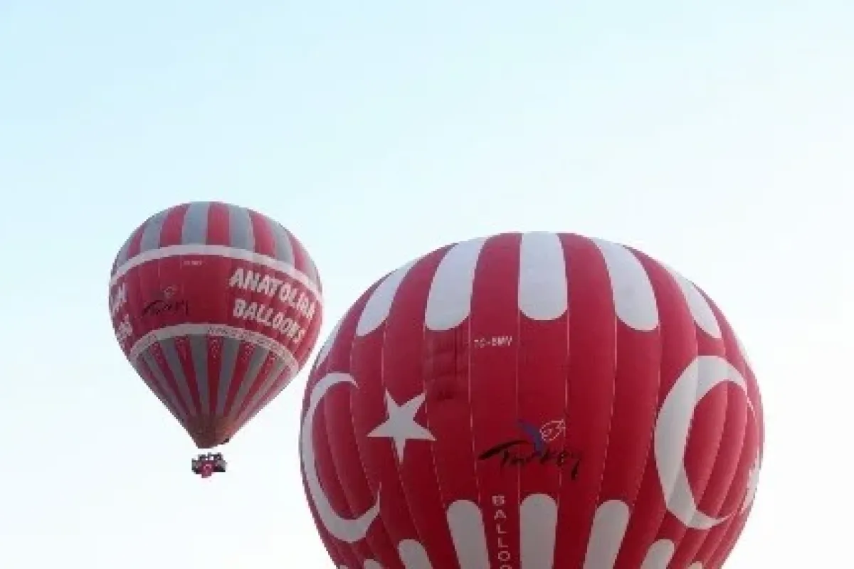 Balonlar 29 Ekim Için Havalandı