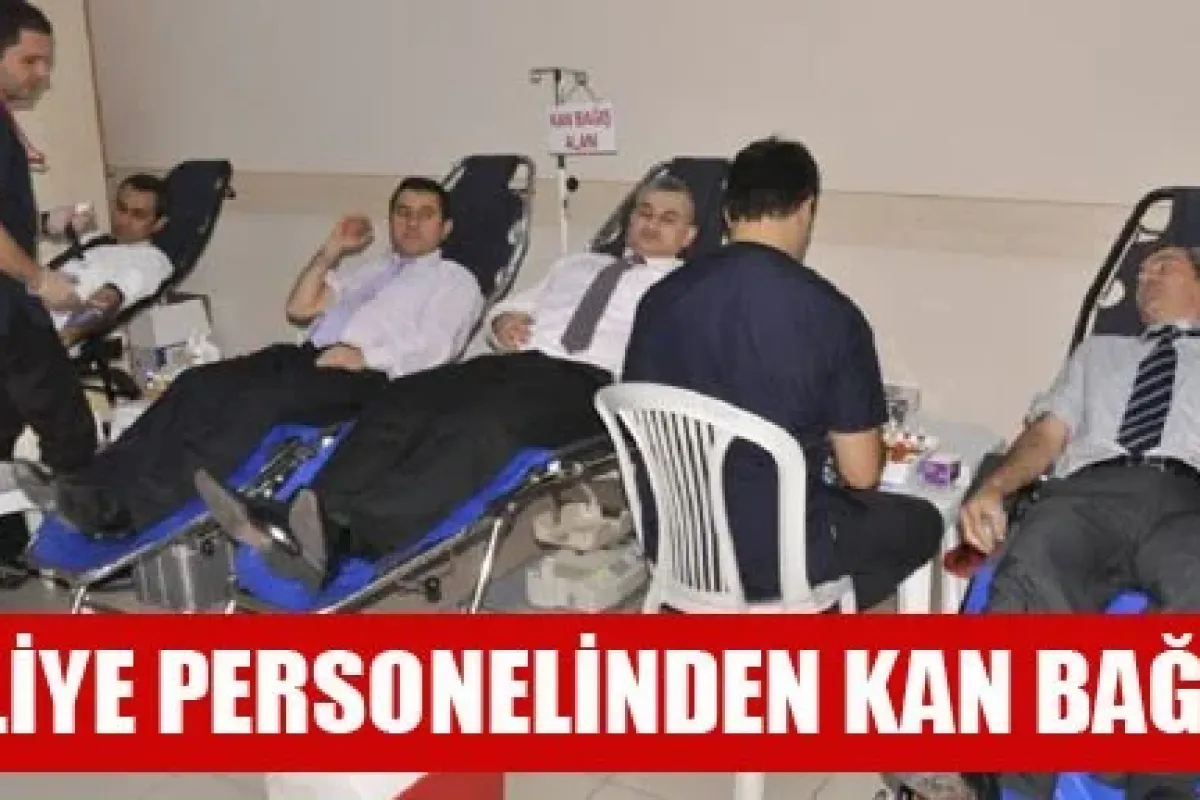 Kızılay'a Adliyeden 25 Ünite kan