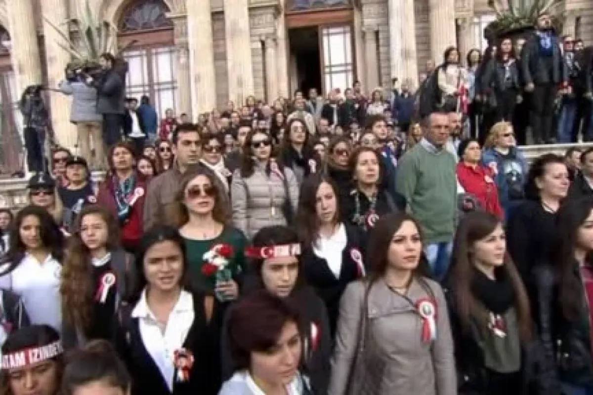 Dolmabahçe Sarayı’nda Anma Töreni