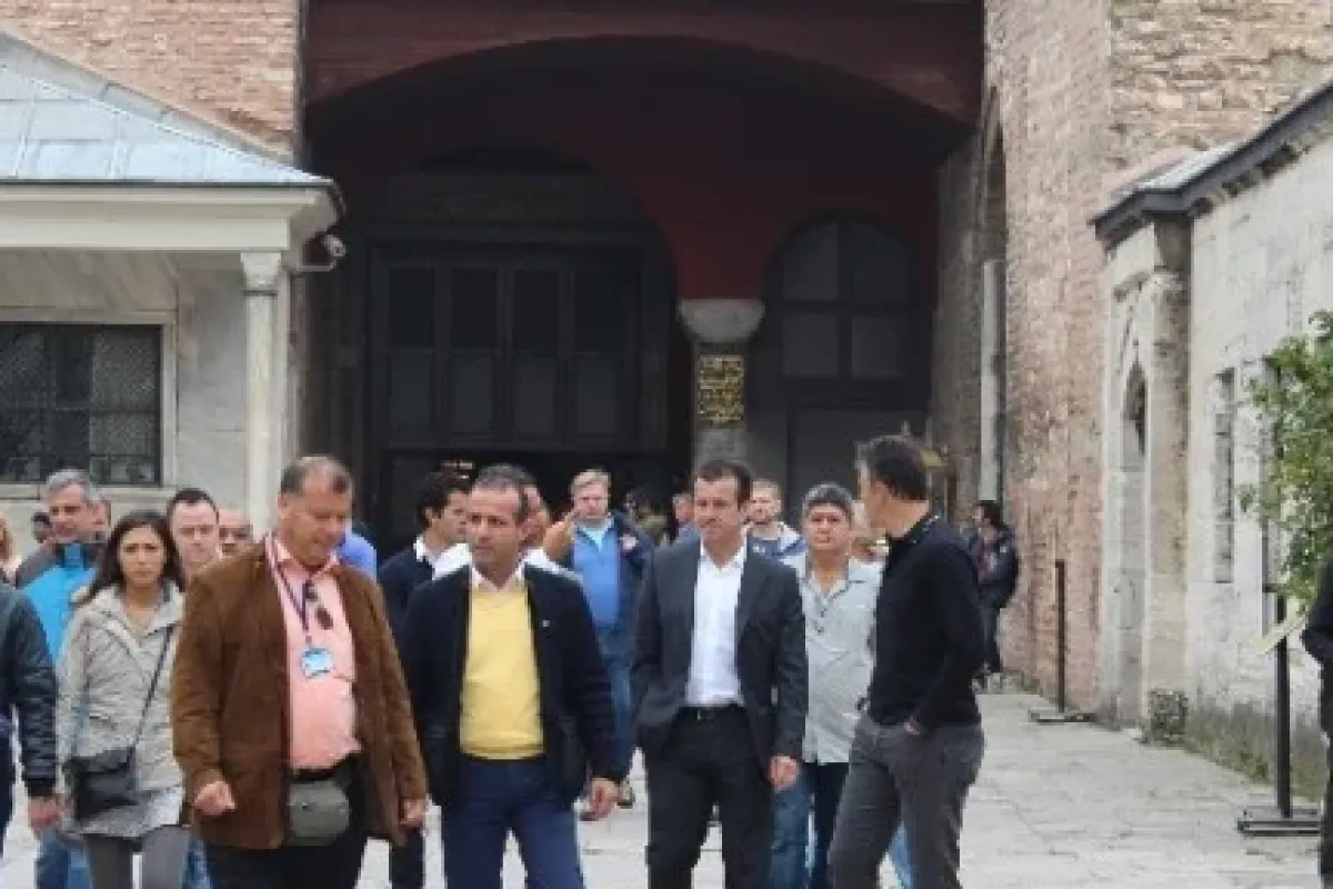 Brezilya Teknik Direktörü Dunga Ayasofya’yı Gezdi