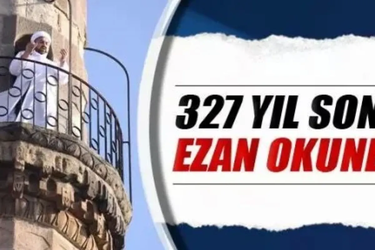 Eger’de 327 yıl aradan sonra yeniden ezan okundu