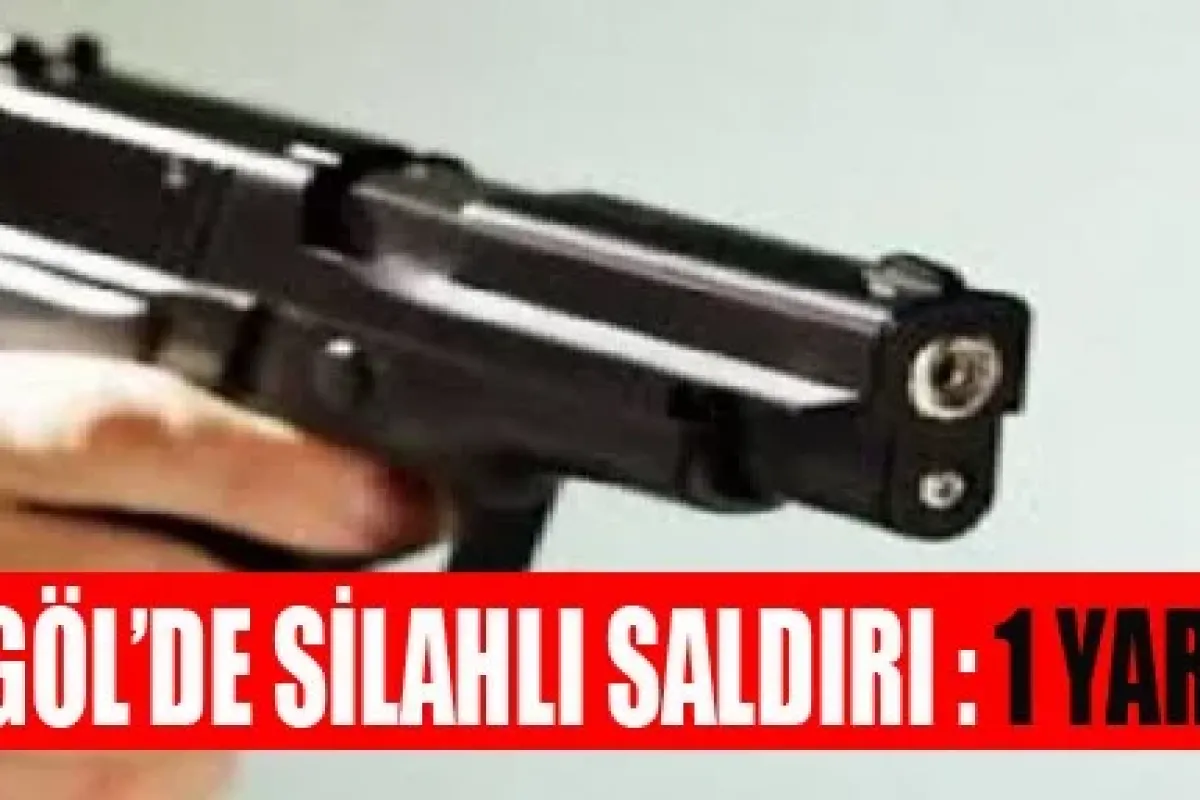 İnegöl'de silahlı saldırı: 1 yaralı