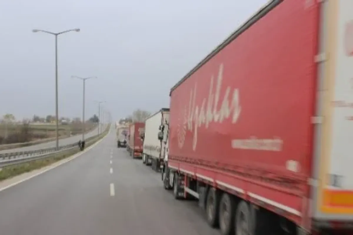 Kapıkule’de ‘yılbaşı’ Kuyruğu