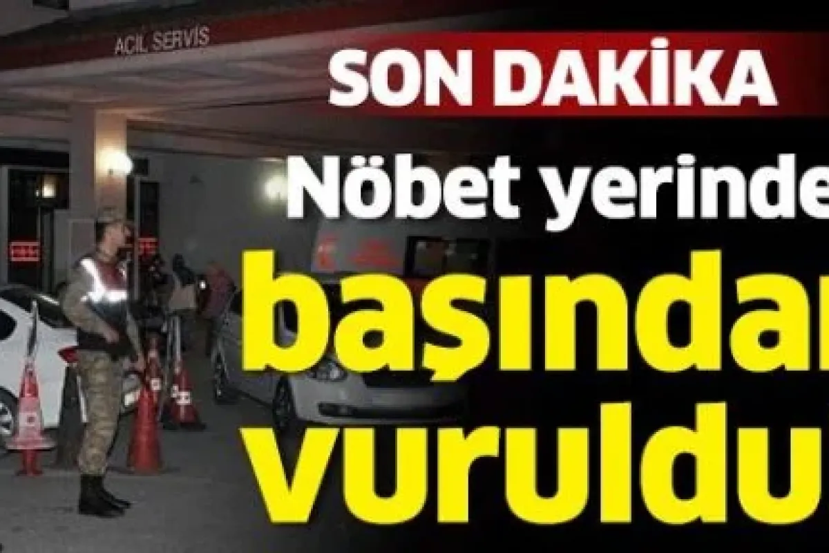 Karakolda Başından Vurulmuş Halde Bulundu