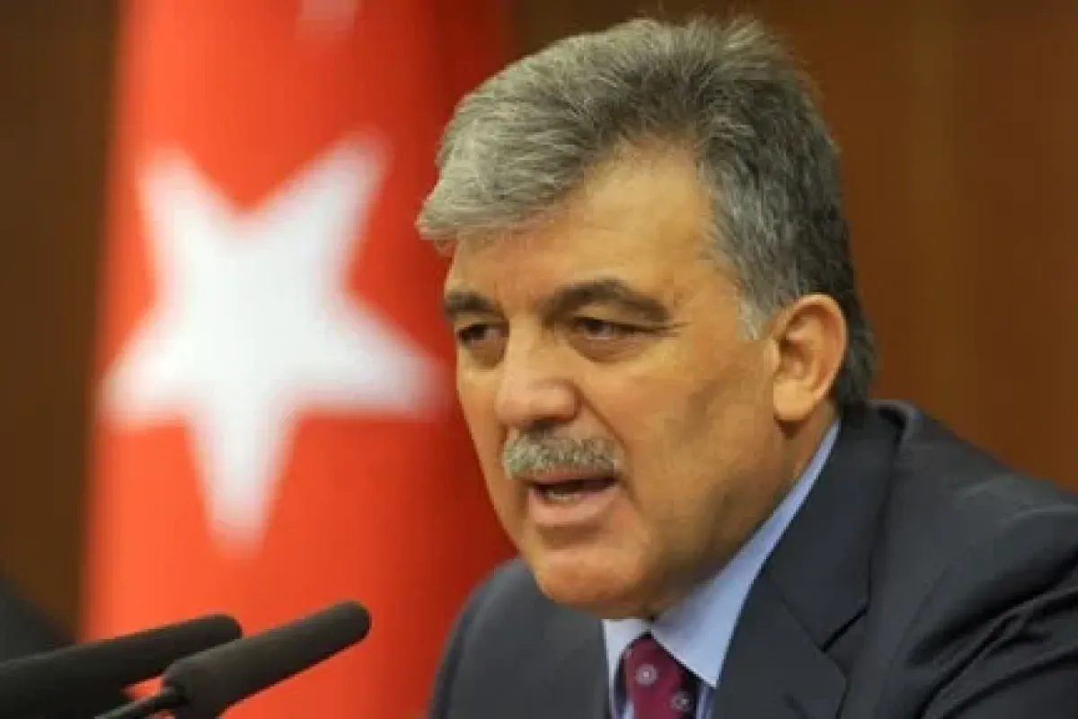 Abdullah Gül Ifade Verdi
