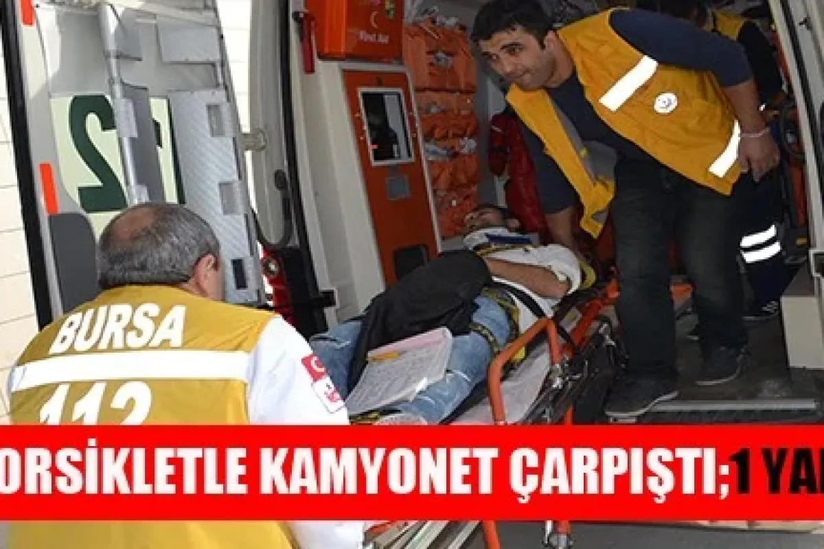 Kasım Efendi Caddesinde Kaza 1 yaralı