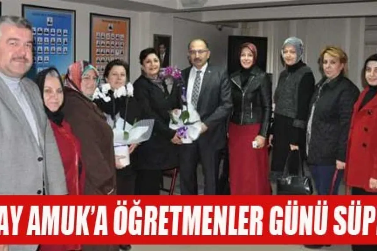 Tülay Amuk'a Öğretmenler Günü sürprizi
