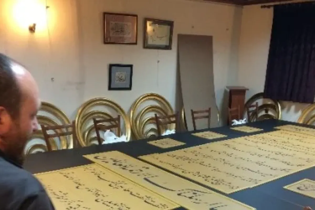 Dünyanın En Büyük Hilye-i şerifi Bursa’da Yazıldı