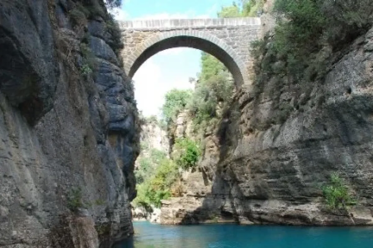 Köprülü Kanyon Milli Parkı’nda örnek Plan