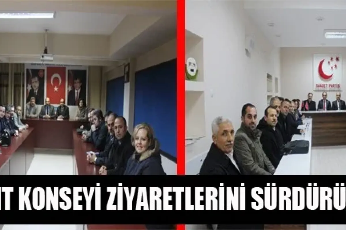 Kent Konseyi ziyaretlerini sürdürüyor