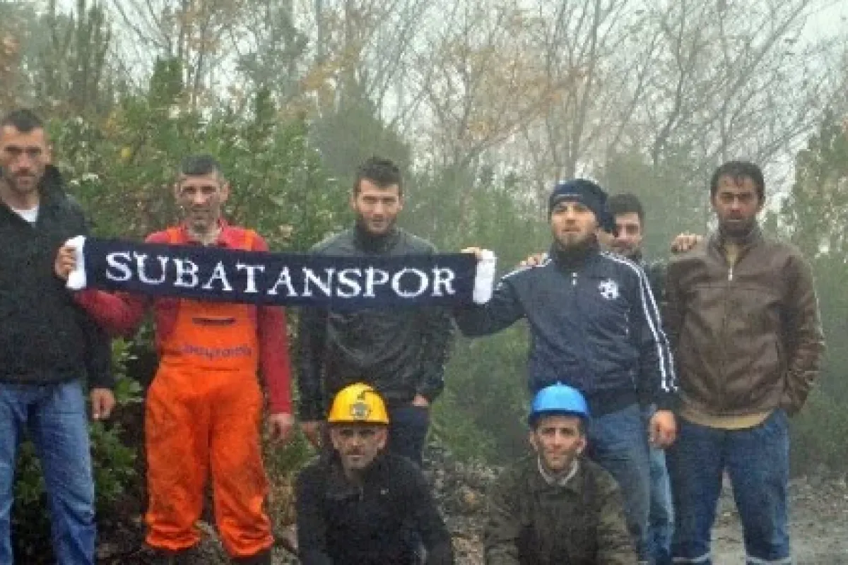Maden Ocağında Biten Mesaiye Yeşil Sahada Devam