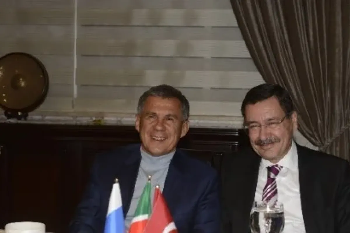 Tataristan Cumhurbaşkanı’nı Ağırladı