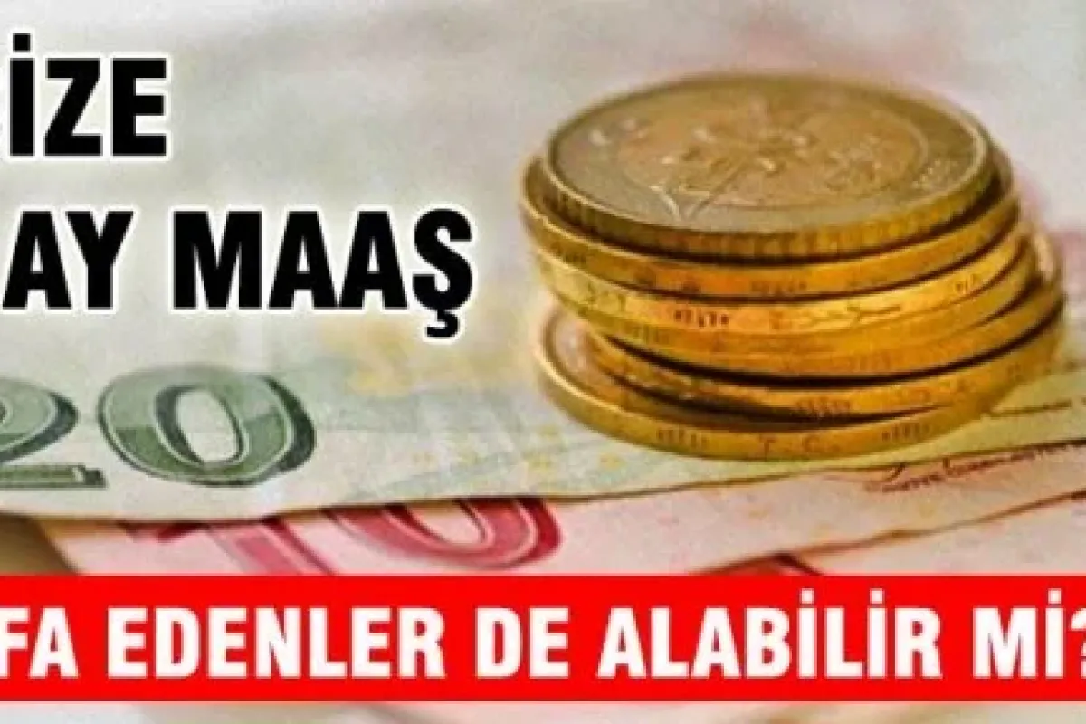 İşsize 10 ay maaş