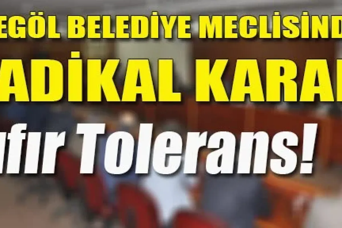 İnegöl Belediye Meclisinden Radikal Karar!