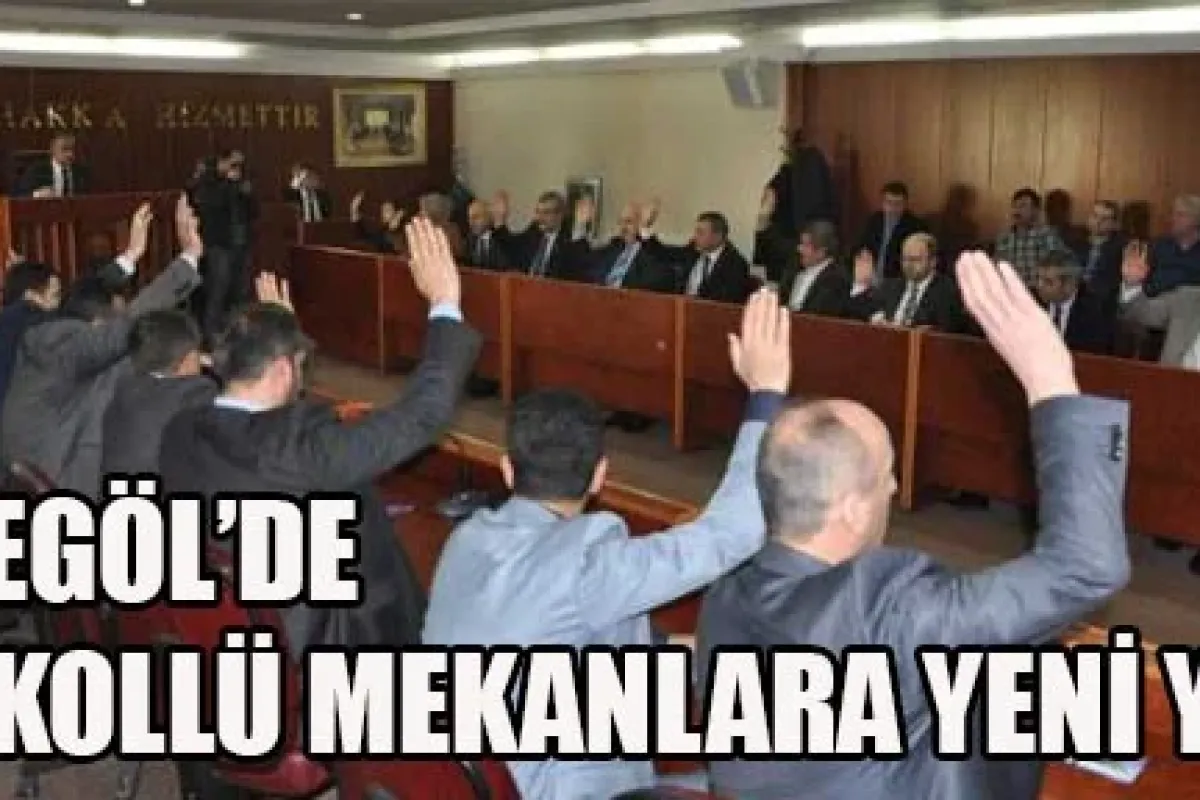 Alkollü Mekanlara Yeni Yer