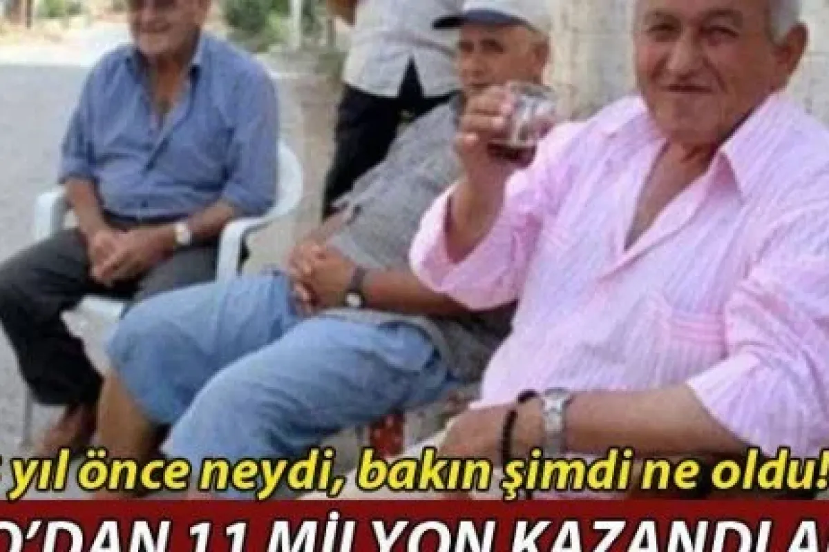 Loto'dan 11 milyon lira kazandı, 3 yılda bu hale geldi