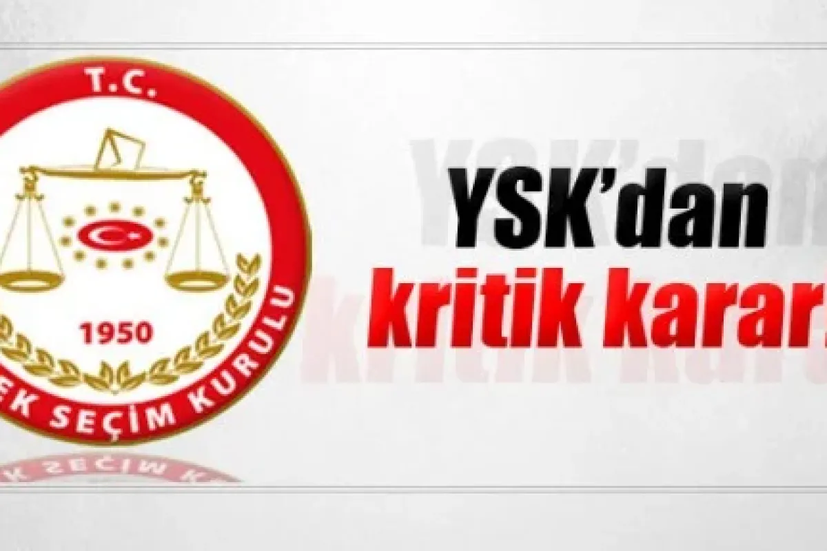Ysk’dan Kritik Karar
