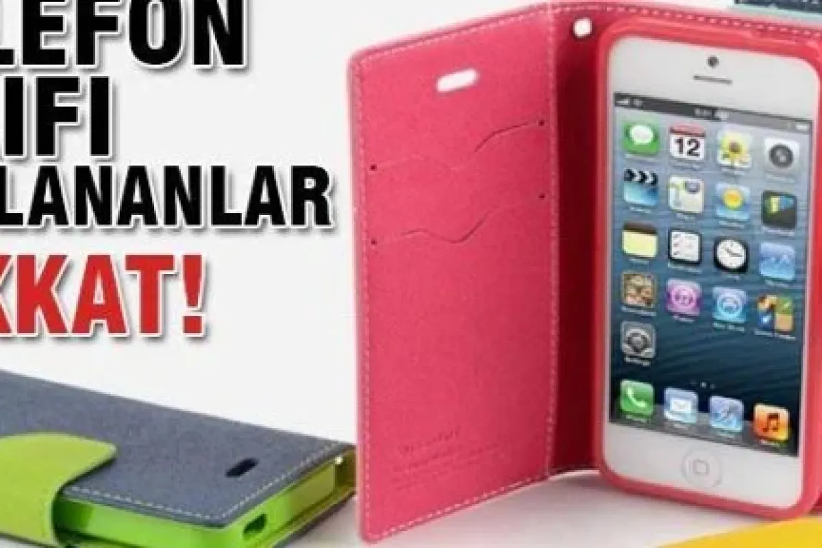 Cep telefonu kılıflarında da zehir var