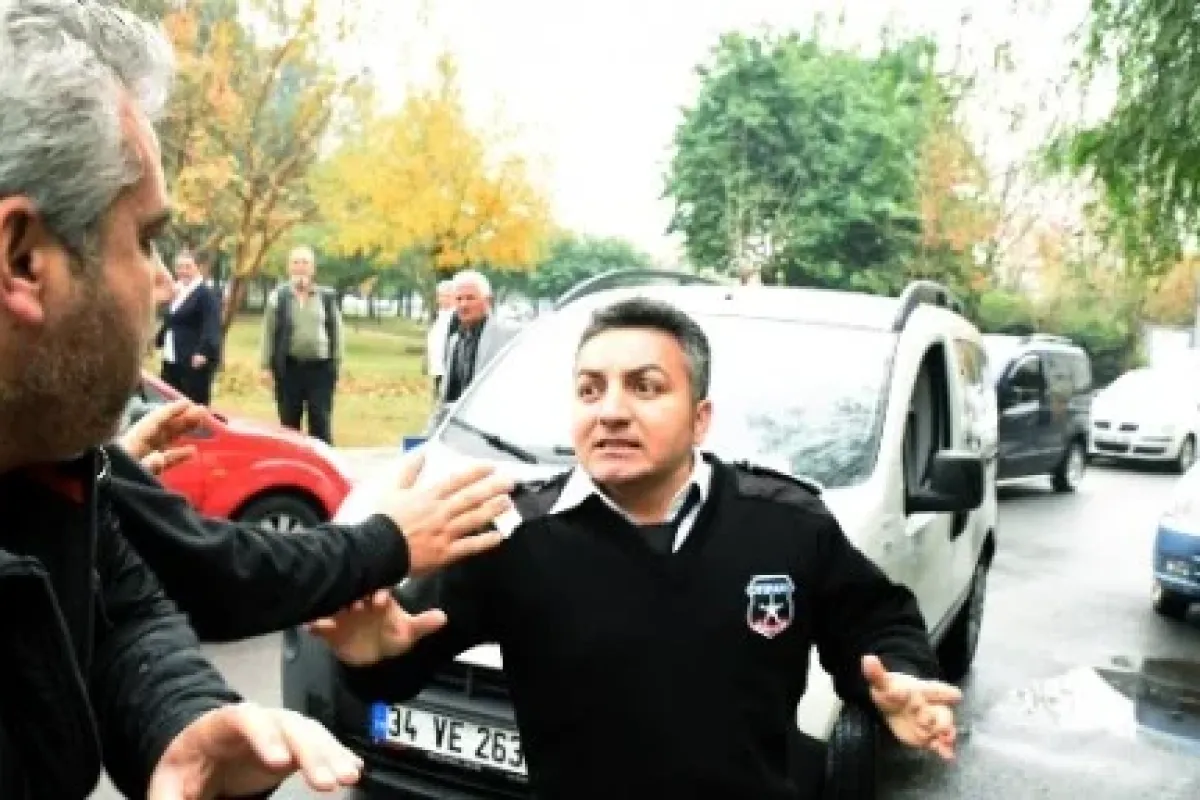 Otopark Görevlisi Gazetecilere Saldırdı