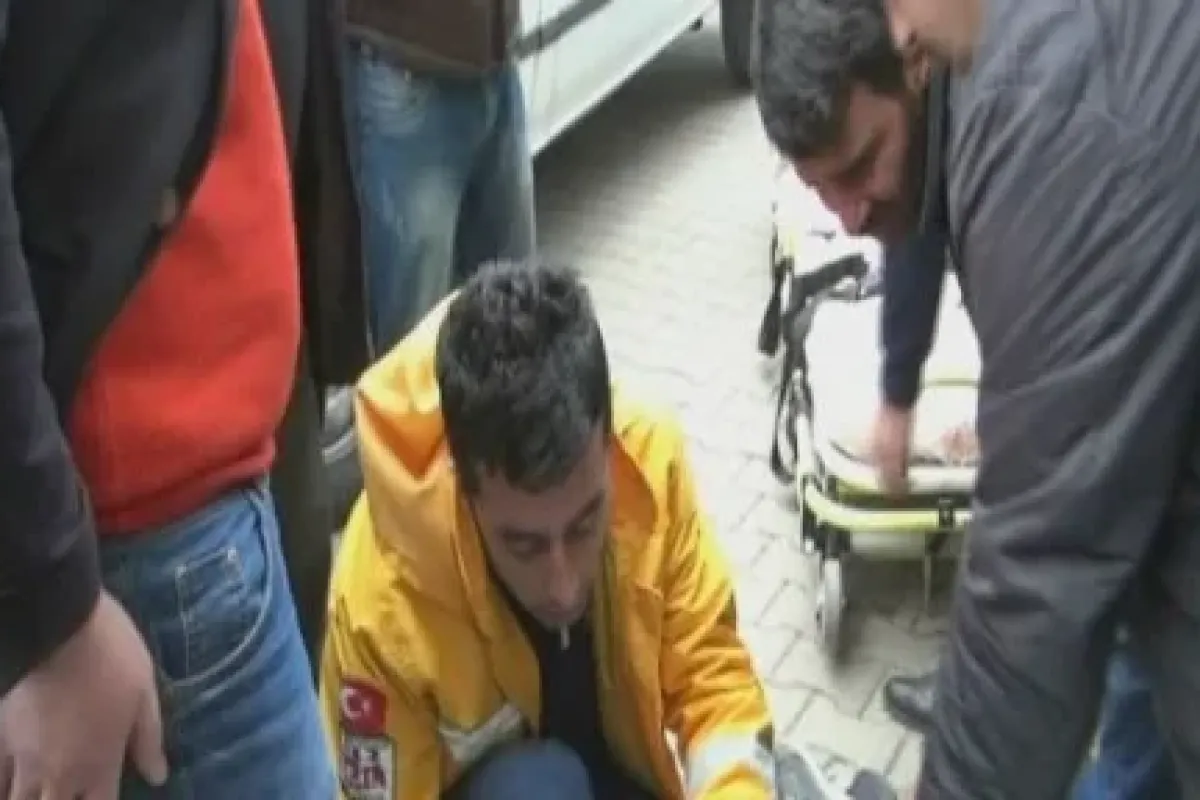 12 Yaşındaki çocuğa Böyle çarptı