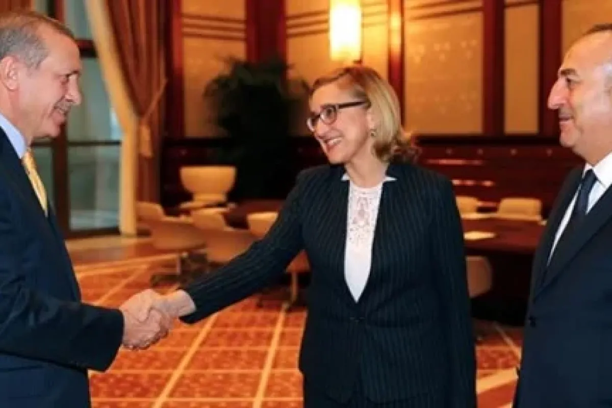 Erdoğan Gürcü Bakanla Görüştü