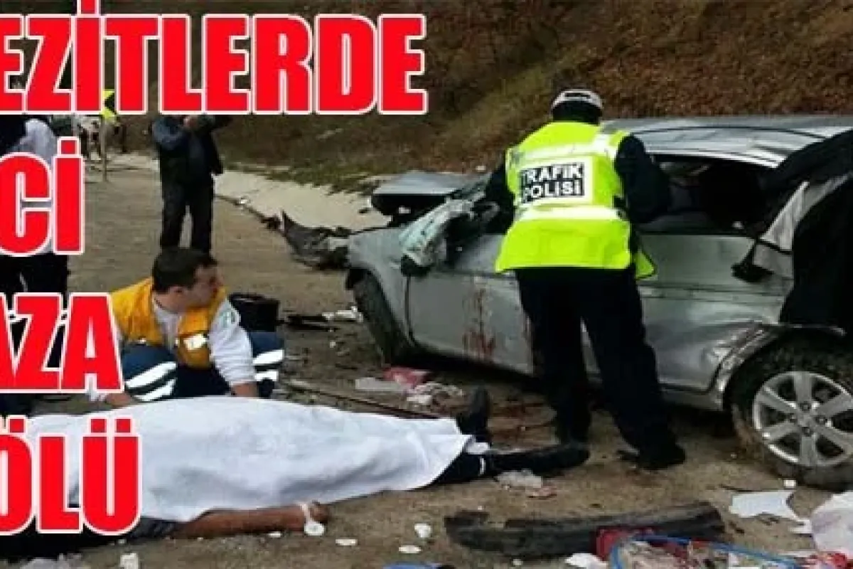 İnegöl'de Otomobil Bariyerlere Çarptı: 2 Ölü