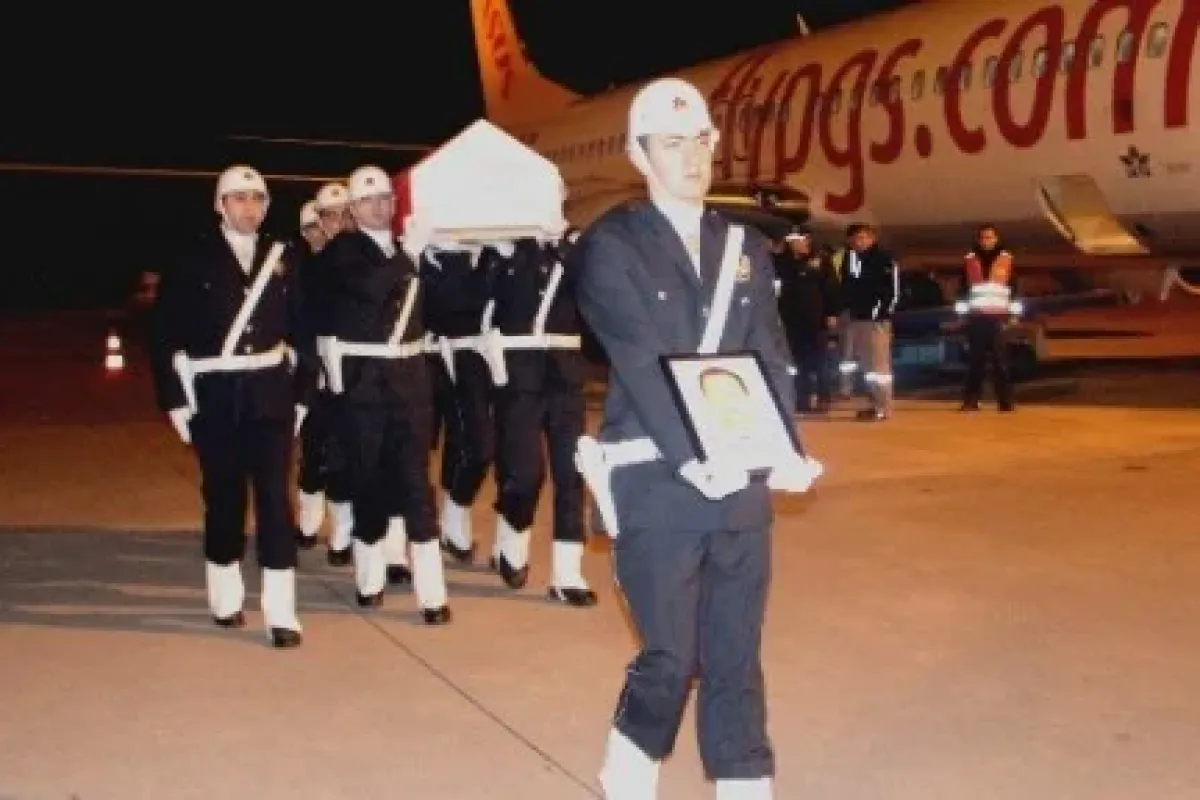 Şehit Polisin Cenazesi Samsun’da