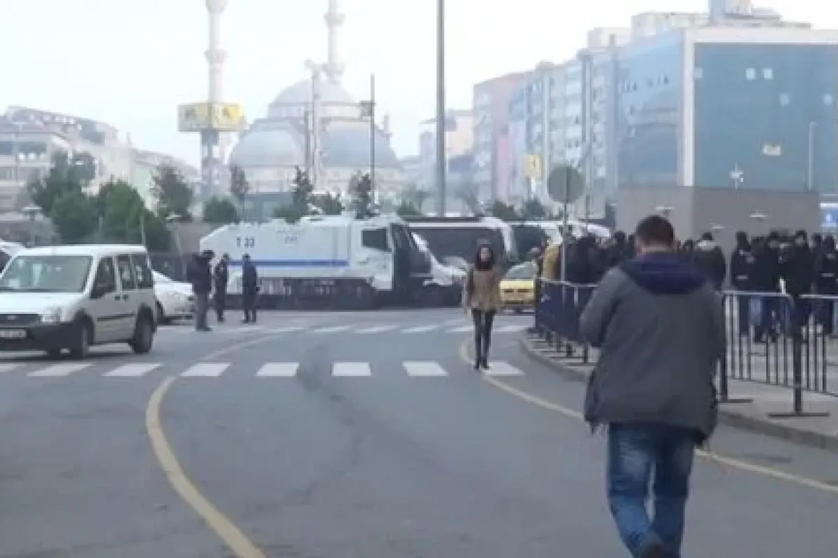 İstanbul Adliyesi önünde Yoğun Güvenlik önlemi