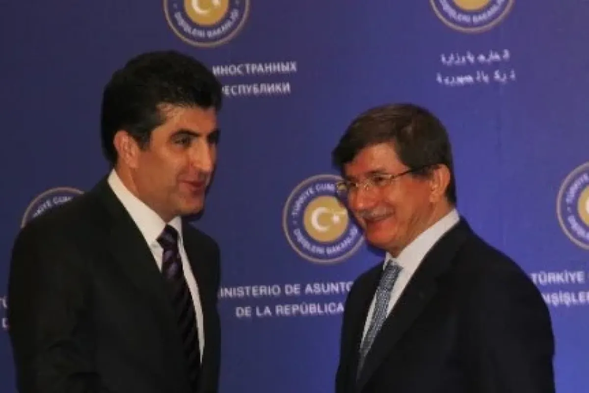 Davutoğlu-barzani Görüşmesi Başladı