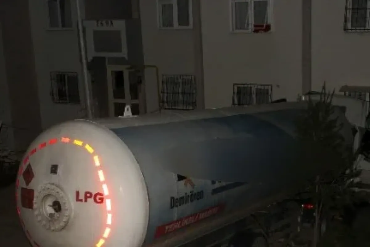 Deprem Değil Tanker Paniği ...