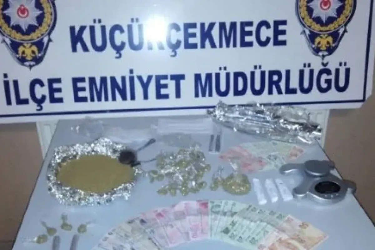 İstanbul’da Uyuşturucu Operasyonu: 5 Gözaltı