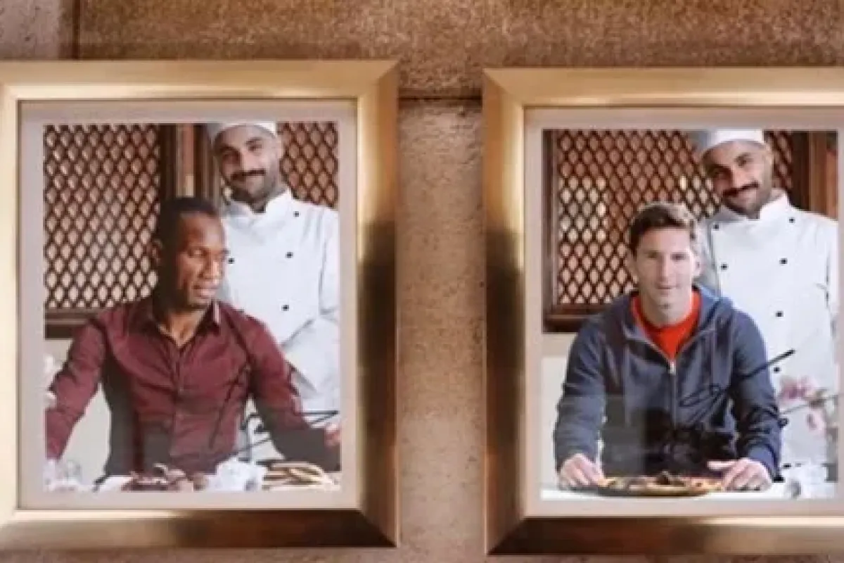 Messi Dönerci, Drogba Baklavacı