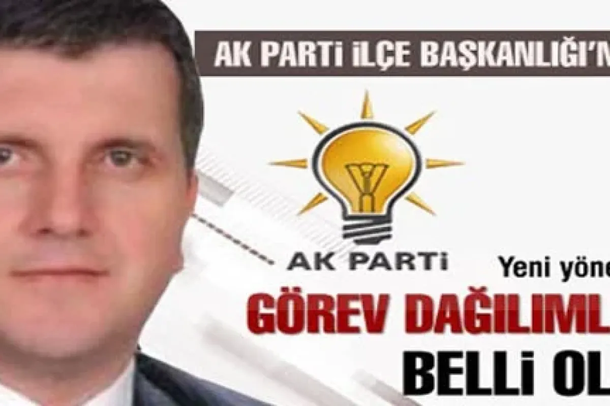 AK Parti İnegöl'de görev dağılımı yapıldı
