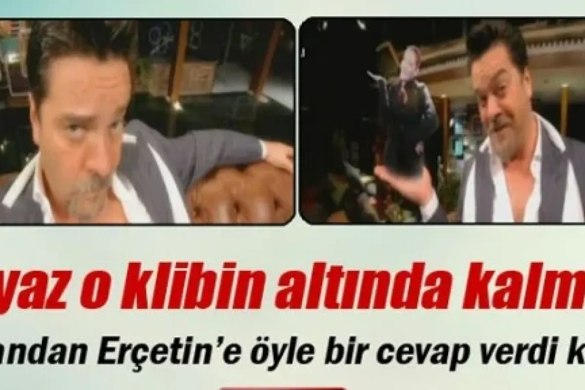 Beyaz’dan Candan Erçetin’e Klipli Yanıt
