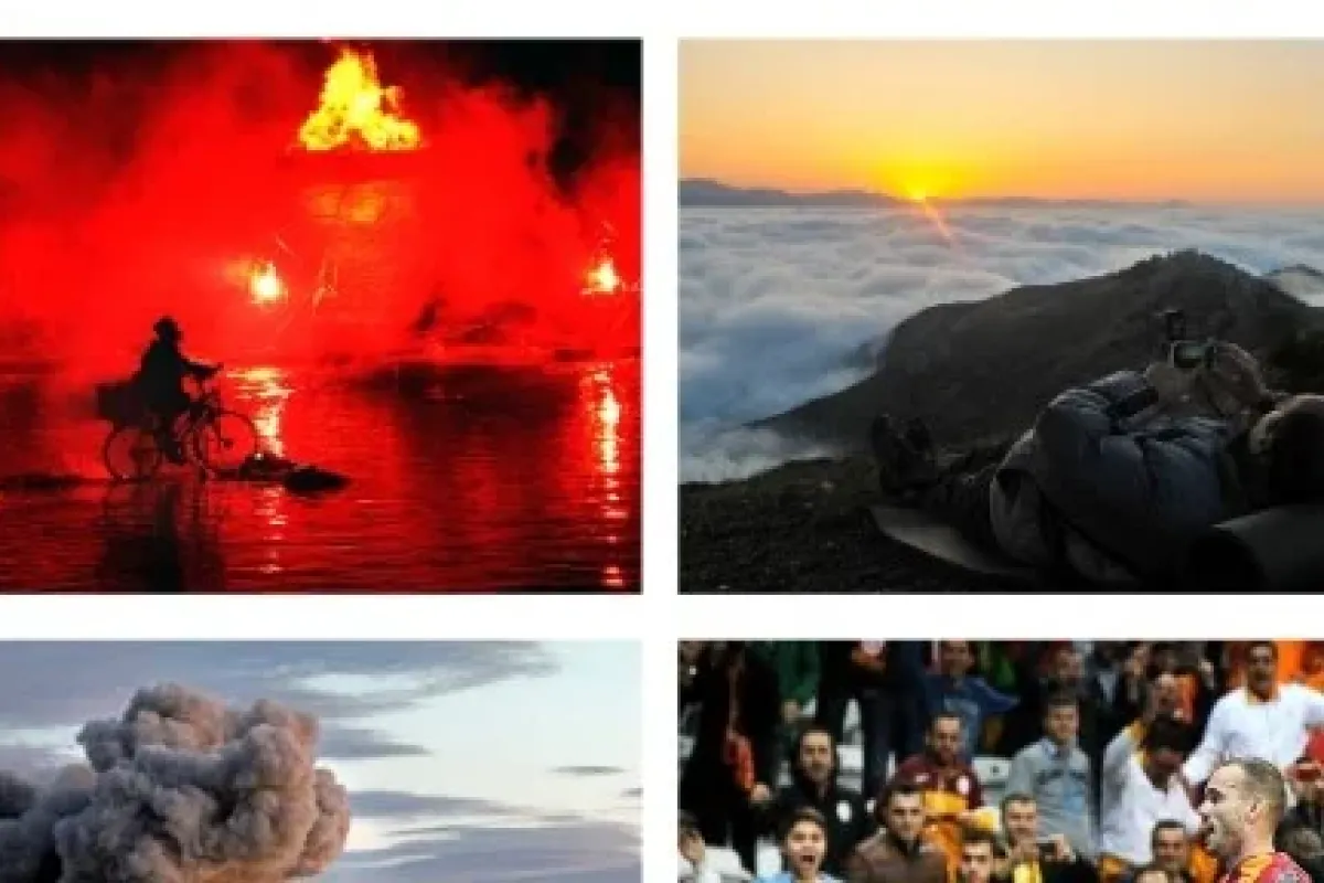 İha Objektiflerinden Yılın Fotoğrafları