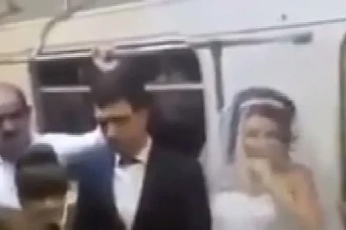 Gelin Ve Damat Düğünlerine Geç Kalınca...
