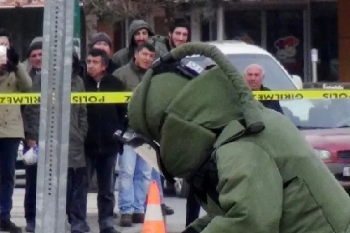 Diyarbakır’da Bombalı Tuzak