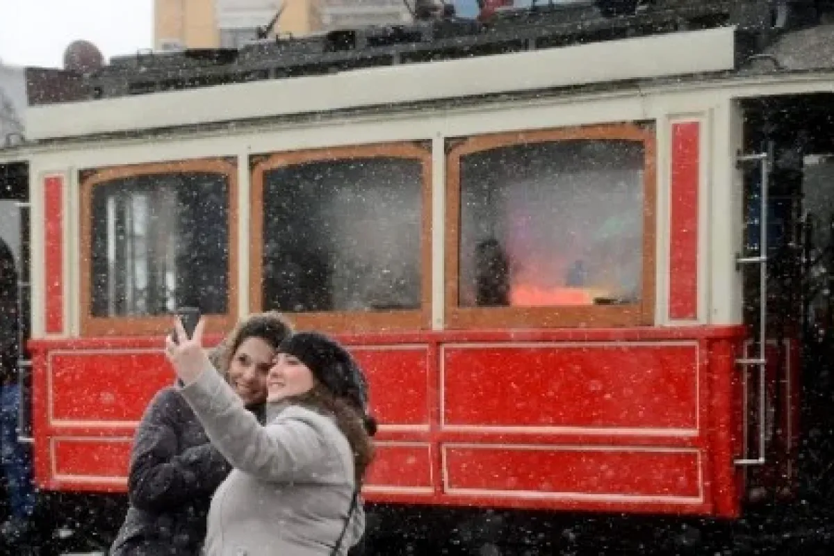 İstanbul’dan Kar Manzaraları