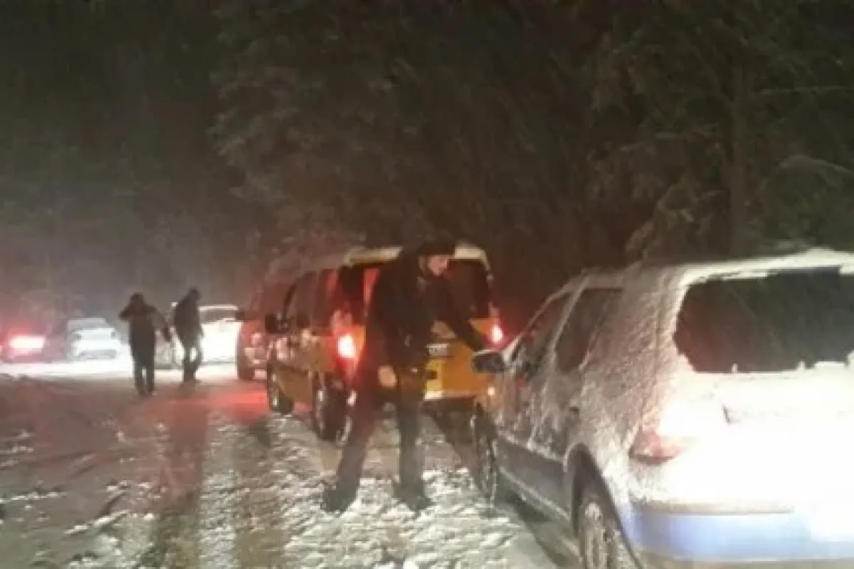 Uludağ Yolu Kapandı