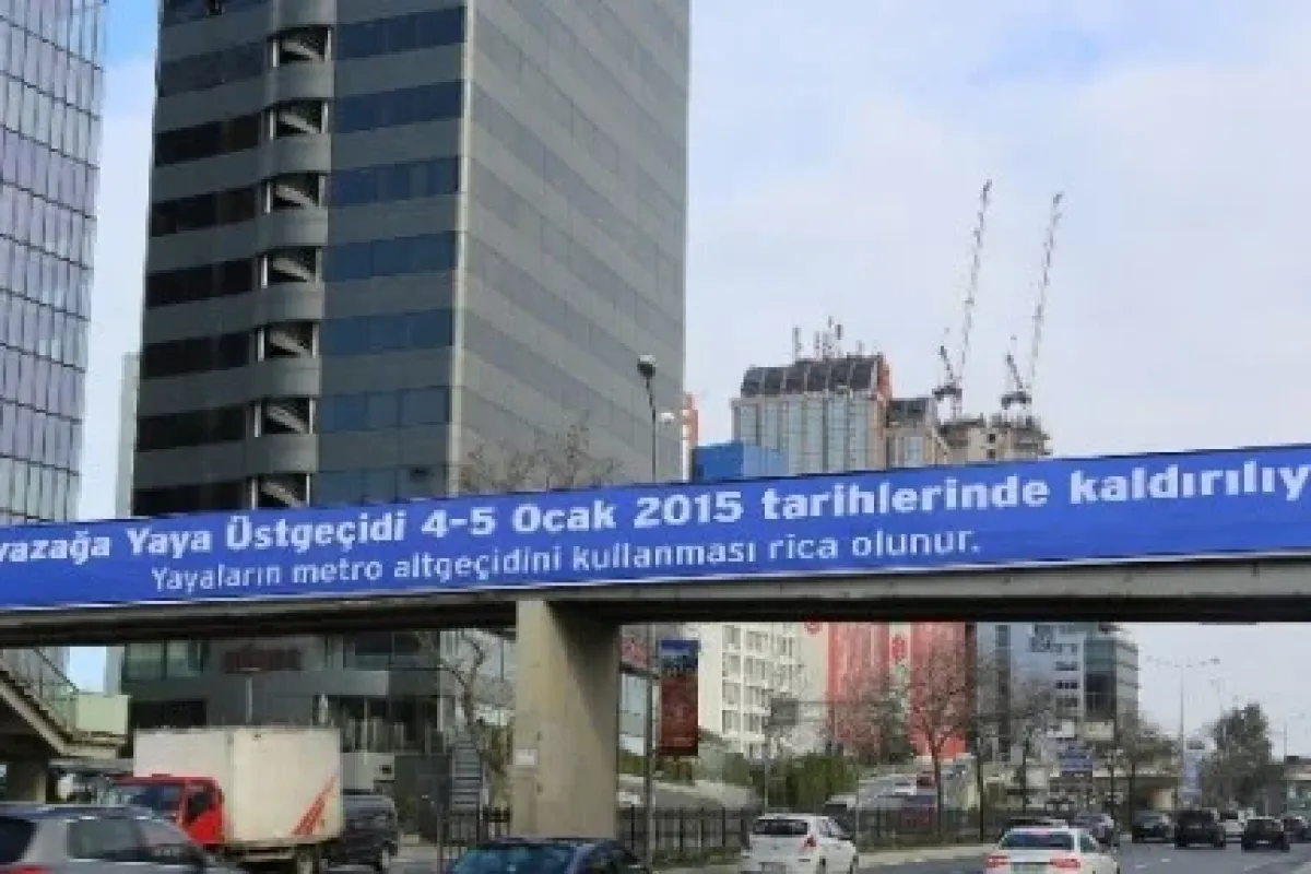 İtü Ayazağa üst Geçidi Kaldırıldı