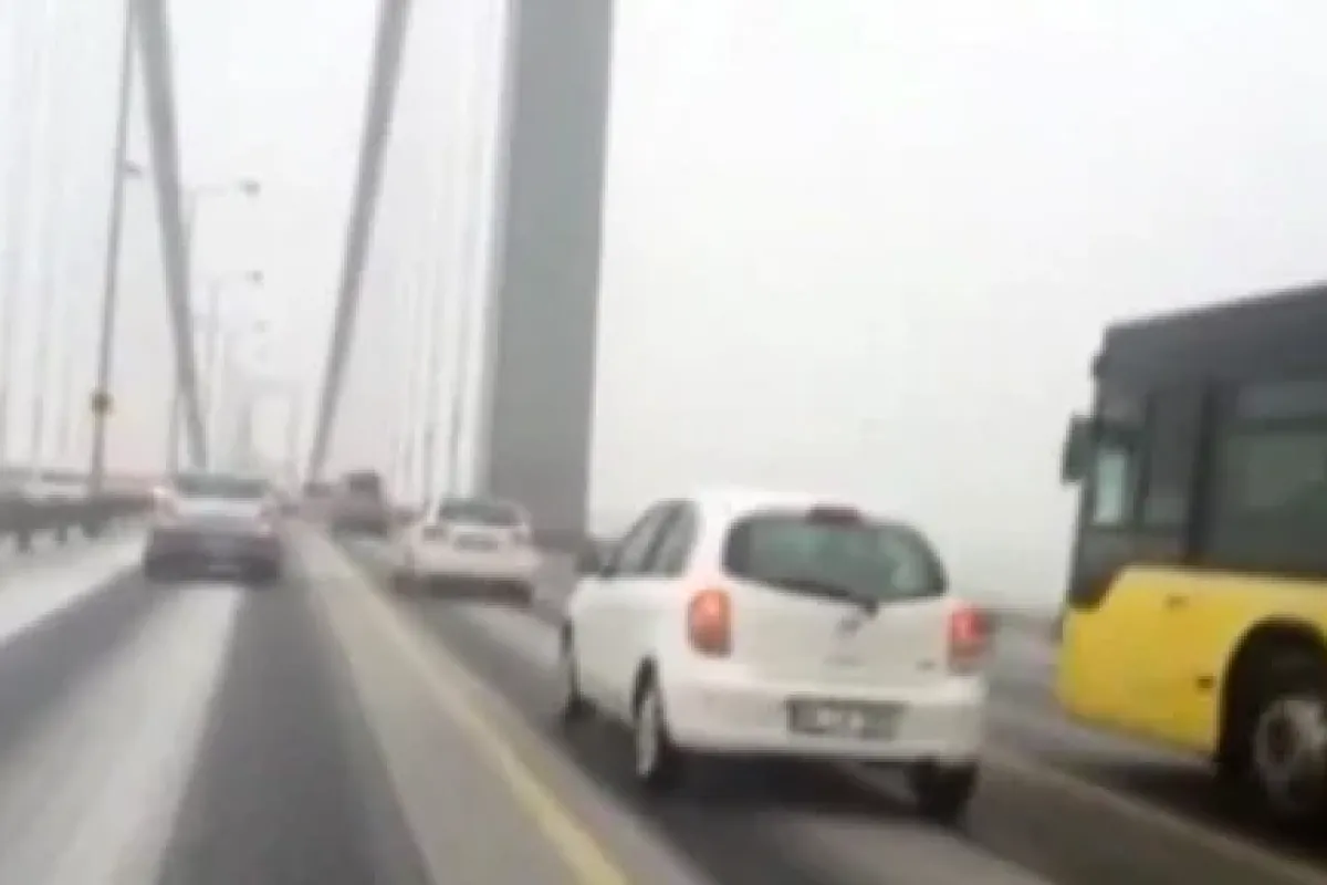 Boğaz’da Kar Sürprizi
