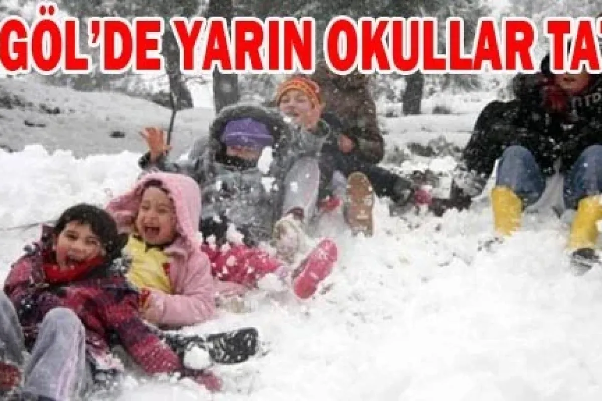 İnegöl'de Perşembe günü okullar tatil