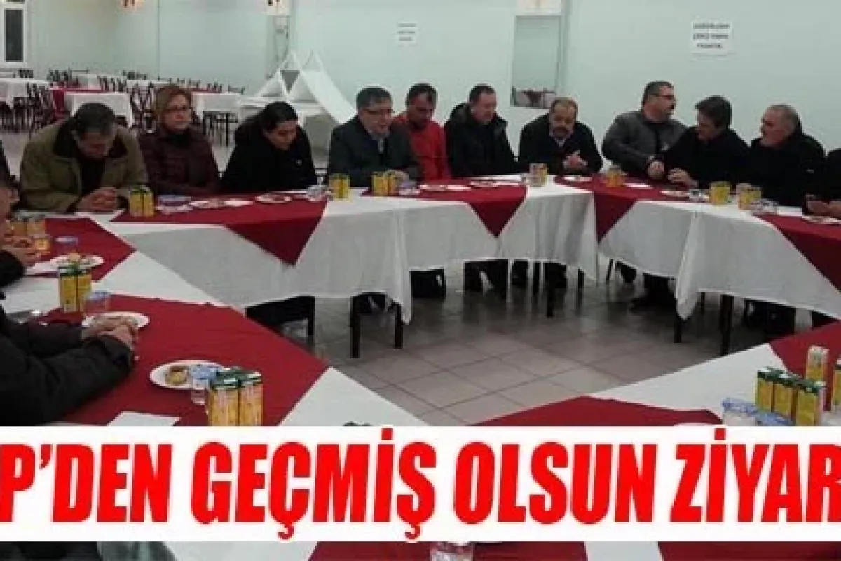 MHP'den geçmiş olsun ziyareti