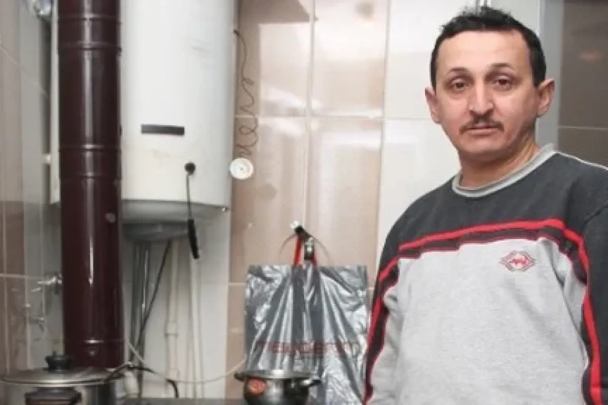 Evini çamaşır Makinesiyle ısıtıyor
