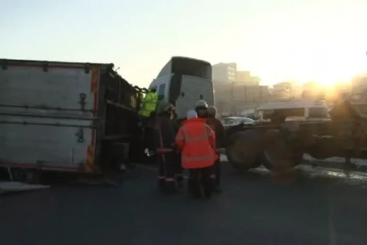 Tem Trafiğini Felç Eden Kaza