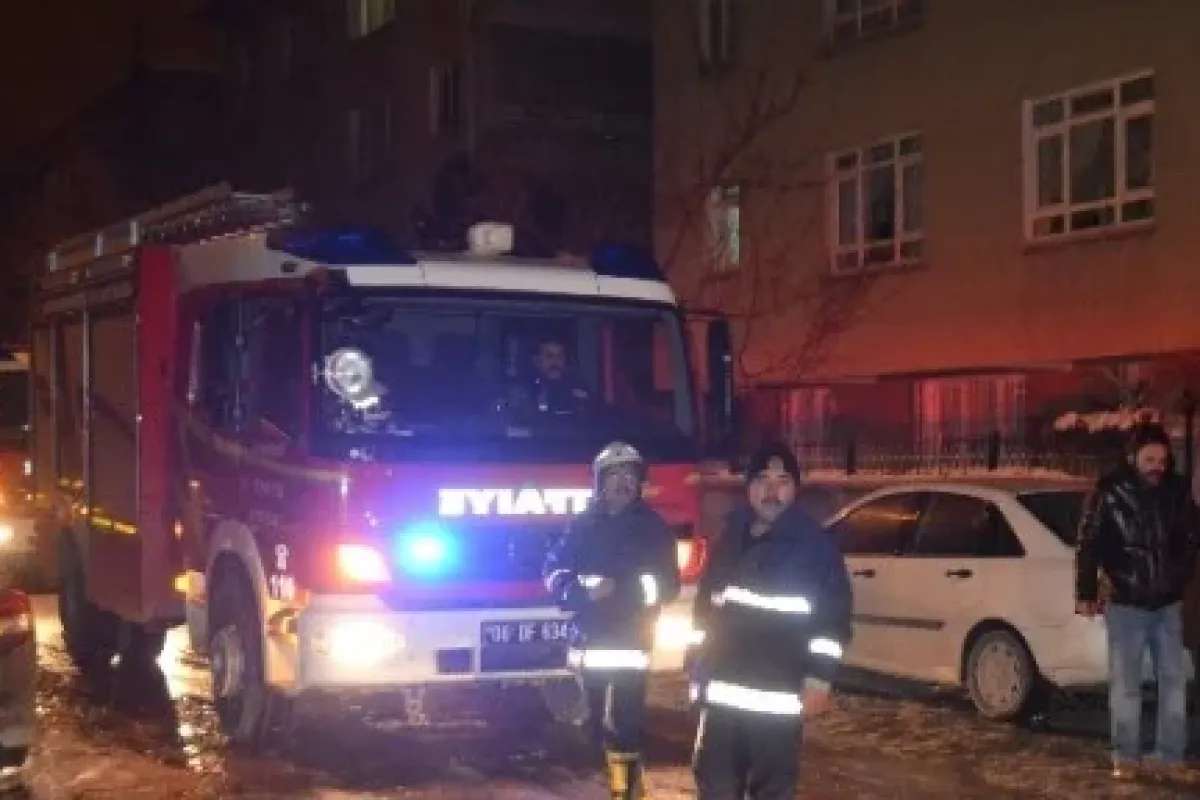 Başkent’te Korkutan Yangın